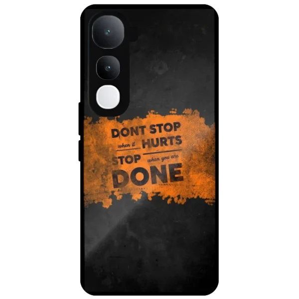 Don’t Stop Motivational Cover for Vivo Y400 5G