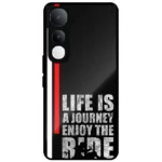 Life Is a Journey Quote Cover for Vivo Y400 5G