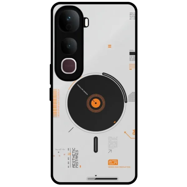 DJ Vinyl Music Minimal Cover for Vivo Y400 Pro 5G